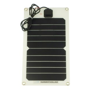 Semi Flexible Monocrystalline Solar Panel 5V / 1A - flexible solar panel