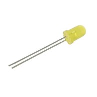 LED 5mm yellow - 10 pcs.