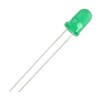 LED 5mm green - 10 pcs.