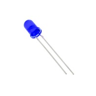 LED 5mm blue - 10 pcs.