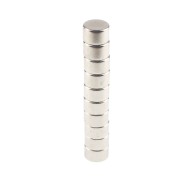 Round neodymium magnet 8x5mm - 10 szt.