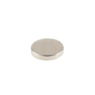 Round neodymium magnet 15x3mm - 5 pcs.