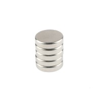 Round neodymium magnet 20x5mm - 5 pcs.