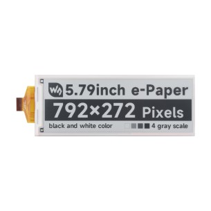 5.79inch e-Paper - czarno-biały wyświetlacz e-Paper 5,79" 792x272