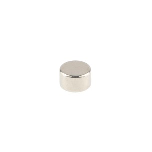 Round neodymium magnet 6x4mm - 10 pcs.
