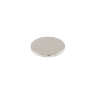 Round neodymium magnet 10x1mm - 10 pcs.