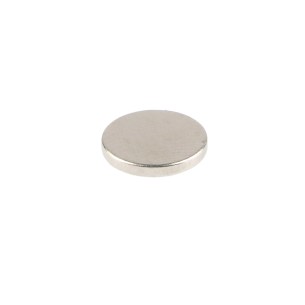 Round neodymium magnet 10x1,5mm - 10 pcs.