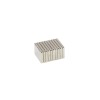 Rectangular neodymium magnet 15x10x2mm - 10 pcs.