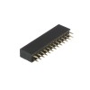 PBD26S-Contact strip 2.54mm straight 2x13, black - 10 pcs.