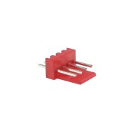 WF04S-RED-4-pin male straight plug - 10 pcs.