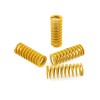 Spring for 3D printers 8x20mm (yellow) - 4 pcs.