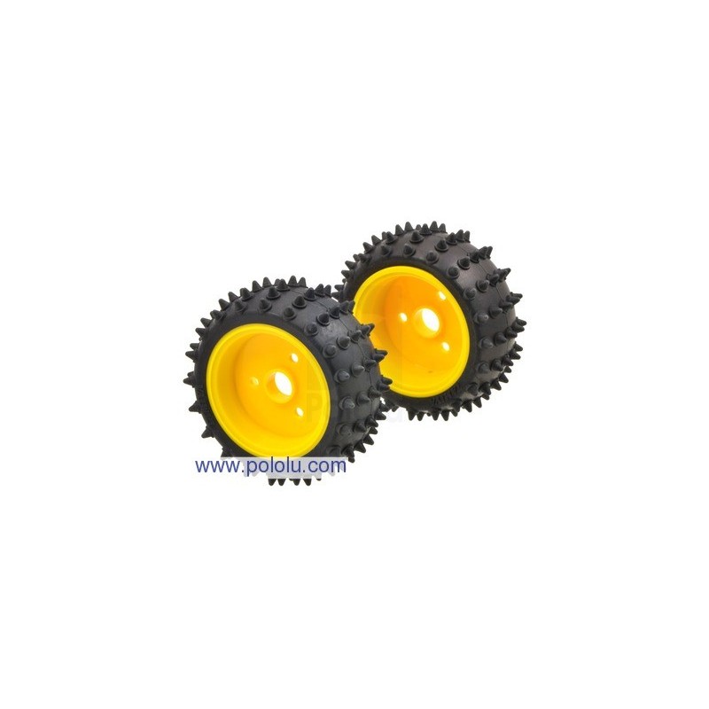 Pololu 1687 - Tamiya 70194 Spike Tire Set (2 tires)