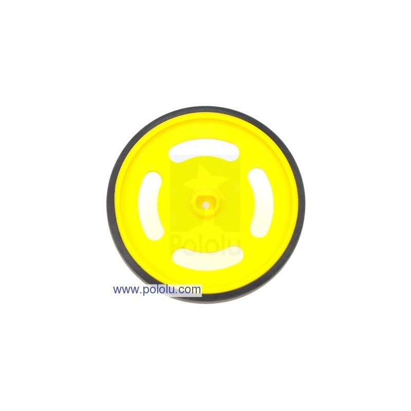 Pololu 186 - Solarbotics GMPW-Y Yellow Wheel