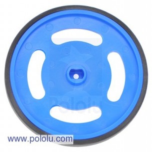 Pololu 185 - Solarbotics GMPW-LB Blue Wheel