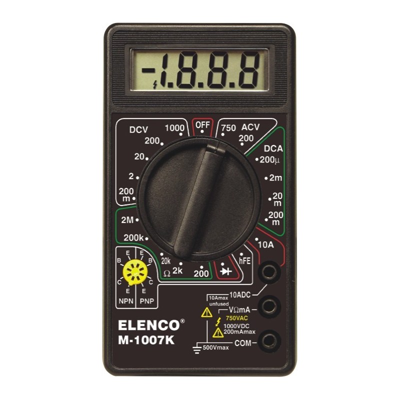Pololu 322 - Elenco M-1007K Multimeter Kit