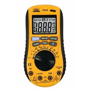 Digital multimeter with VA20 voltage detector