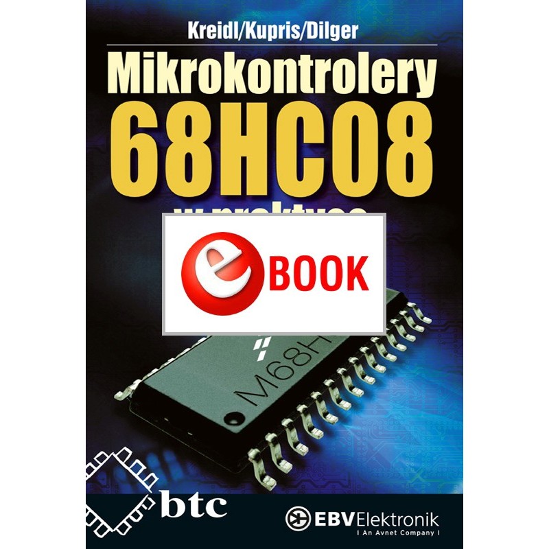 68HC08 microcontrollers in practice (e-book)