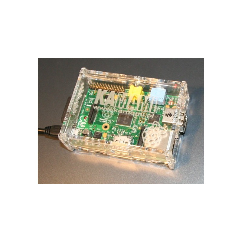 Obudowa do Raspberry PI 1 model B przezroczyta