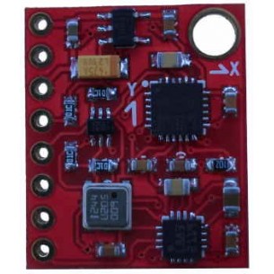 mod10DOF_2 - 10DoF module with MPU6050, HMC5883L and BMP180 sensors