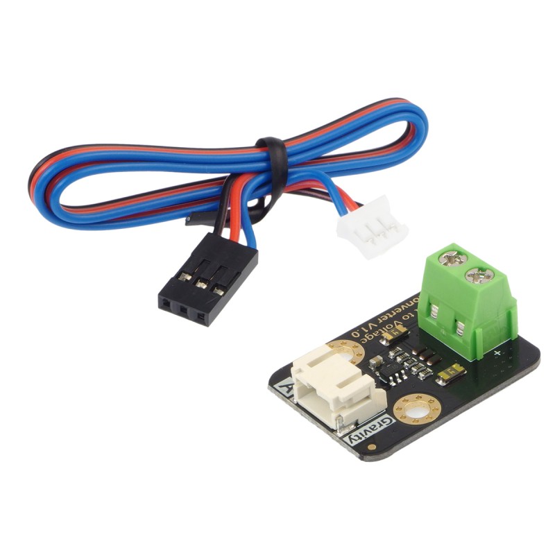 Gravity Analog Current To Voltage Converter Current Voltage Converter Module 4 20ma