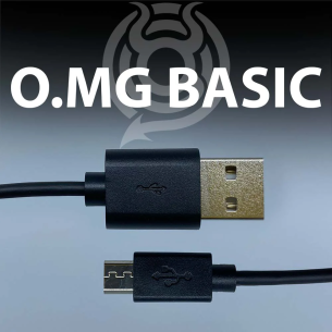 O.MG Cable Basic USB-A/microUSB - safety test cable with USB type A and micro USB connector (black)