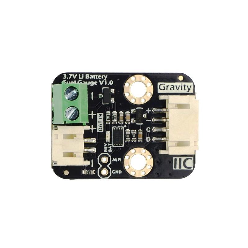 Gravity: I2C 3.7V Battery Fuel Gauge - система контролю потоку заряду