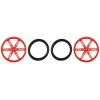 Pololu wheels 80x10mm (red)