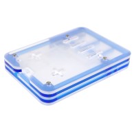 Acrylic case for Raspberry Pi 5 (blue)