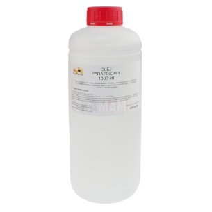 Olej parafinowy 1l, plastikowa butelka