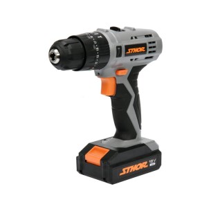 Drill/driver with impact 18V + 1.3Ah Li-Ion battery