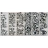 Set of nuts with protection, 146 pcs. - Yato YT-06774