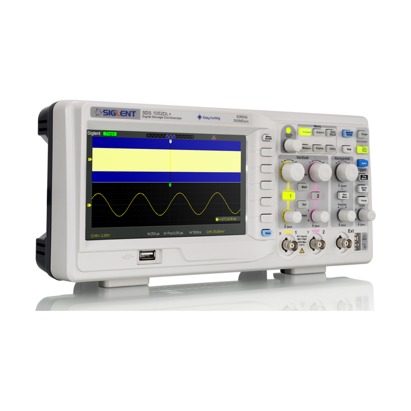 Siglent SDS1052DL+ - 2-канальний осцилограф 50 МГц