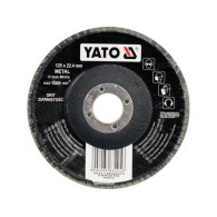 Convex flap disc, 125 mm, P80 - Yato YT-83294