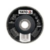 Convex flap disc, 125 mm, P80 - Yato YT-83294