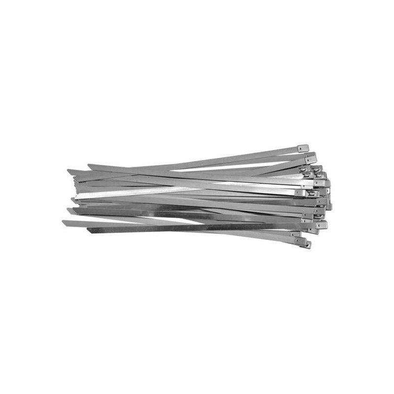 Stainless steel cable ties 8.0x300mm 50pcs - Yato YT-70582