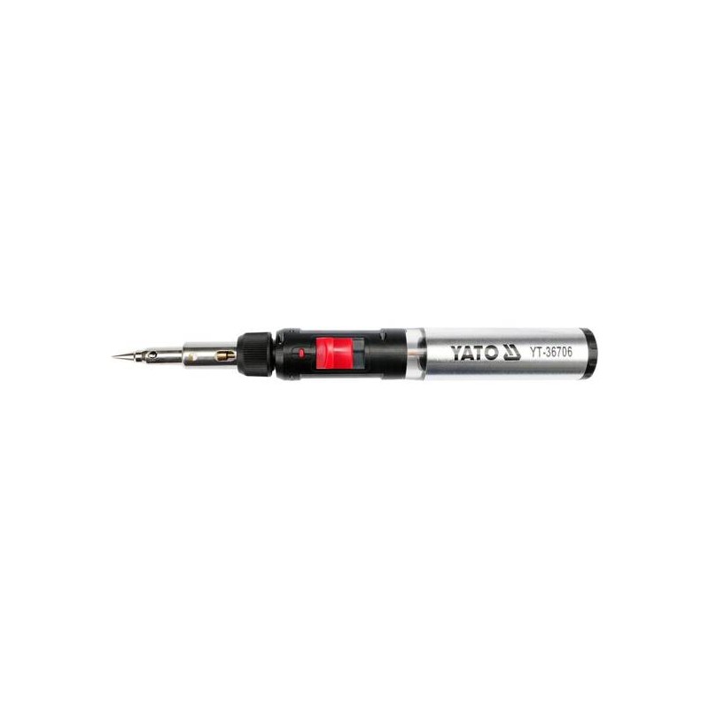 Gas soldering iron 3 in 1 with accessories - YT-36706