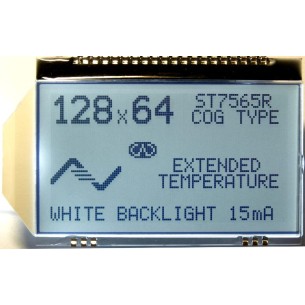 Wyświetlacz LCD-CG-C128064CF-FHW K/W-E6 G