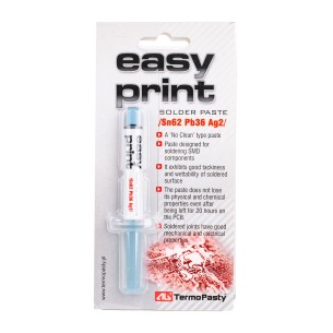 Easy Print Soldering Paste Sn62 Pb36 Ag2 1.4ml Syringe