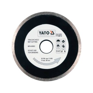 YT-6013 Tarcza diamentowa segment ciągły 125mm