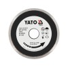 Tarcza diamentowa segment ciągły 115mm - Yato YT-6012