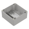 ZP105.105.60Sb-IP67 TM ASA - Enclosure hermetically sealed ZP105.105.60 white with brass bushing asa