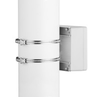 ZP105.105.60Sb-IP67 TM ASA - Enclosure hermetically sealed ZP105.105.60 white with brass bushing asa