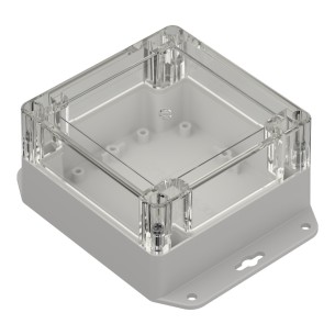 Plastic enclosure ZP105.105.60UJp TM ABS-PC