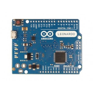Arduino Leonardo - board with ATmega32U4 microcontroller WITHOUT Headers