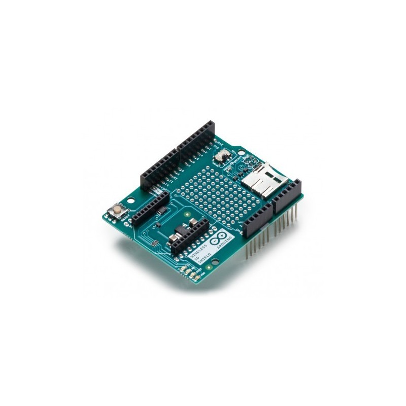 Arduino Wireless Shield SD (Retail) - overlay with Xbee socket