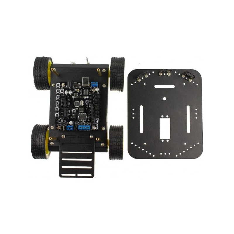 Pirate-4WD Mobile Platform + Romeo All-in-One DFRobot (ROB0022)