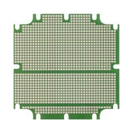 ZP120.120.45SUJp-IP67 TM ABS-PC - Obudowa hermetyczna ZP120.120.45 jasny dół z uszami - bezbarwna góra z uszczelką zalewaną i tu