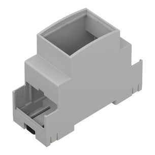 ZD1002J ABS V0 - Din rail enclosure ZD1005 lightgray ABS V0