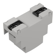 ZD1002J ABS V0 - Din rail enclosure ZD1005 lightgray ABS V0