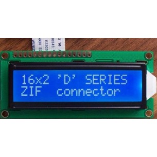 LCD-AC-1602D-BIW W1B-E6 C - wyświetlacz 2x16 